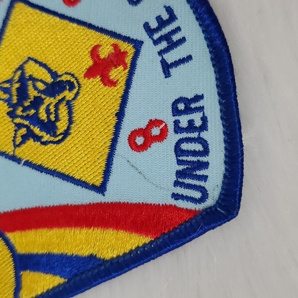 Boy Scouts of America Pow Wow Tidewater 89 Cub Scouts Iron On Patch Embroidered - Picture 5 of 7